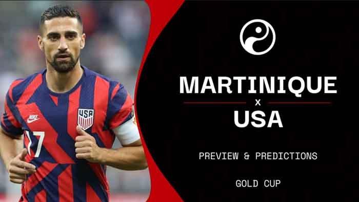 Live Streaming Martinique vs Amerika Serikat Piala Emas CONCACAF 2021 Hari Ini Jumat 16 Juli 2021