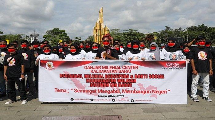 Milenial Kalbar Deklarasi Dukung Ganjar Pranowo Maju Pilpres 2024