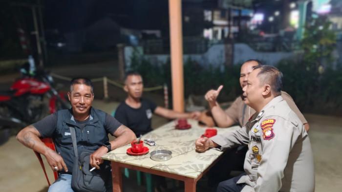 Jajaran Polsek Sengah Temila dan Polsek Air Besar gelar Patroli Malam, Sasar Titik Keramaian
