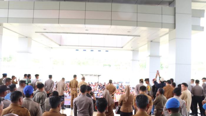 Polres Melawi Pastikan Aksi Audiensi Petani Sawit Mandiri Berjalan Aman