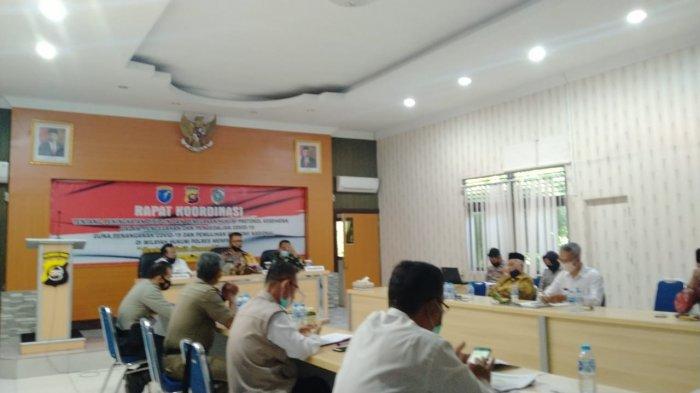 Tingkatan Disiplin Penegakan Hukum Protokol Kesehatan, Polres Mempawah Gelar Rakor