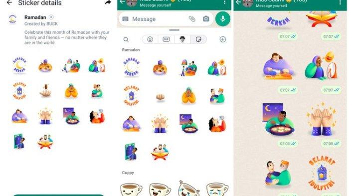 FITUR BARU WhatsApp Bisa Kirim Sticker Pack ke Teman Hanya Sekali Klik ...