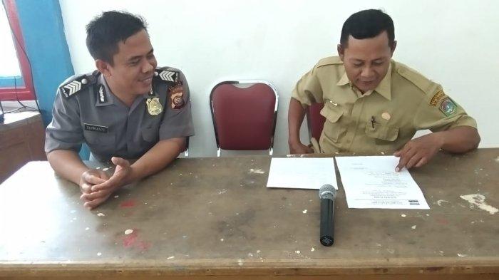 Jelang Pemilu, Polsek Belitang Tingkatkan Koordinasi Dengan Aparatur Pemerintah