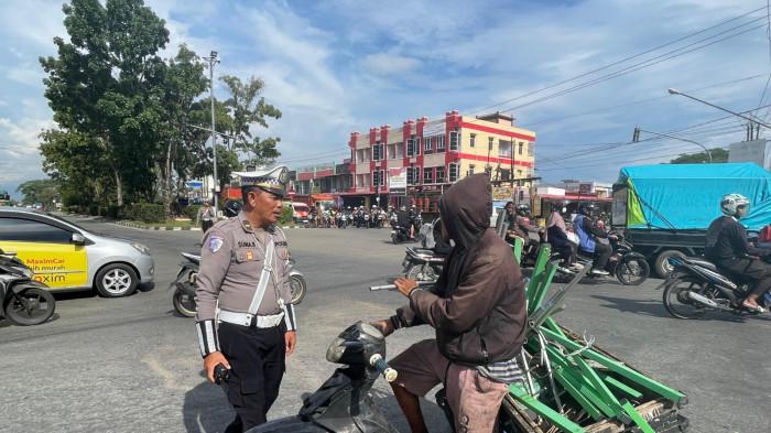 Baru Tiga Hari, Ratusan Pelanggar Terciduk dalam Operasi Zebra Polres Kubu Raya