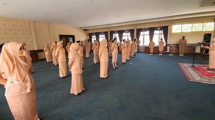 Pengkuhan DWP Sanggau Masa Bakti 2019-2024, Berikut Harapan Agata Agnes