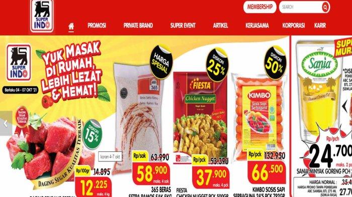 PROMO Superindo 4-7 Oktober 2021 Paling Murah Minggu Ini, Diskon 50% & Minyak Goreng Super Murah