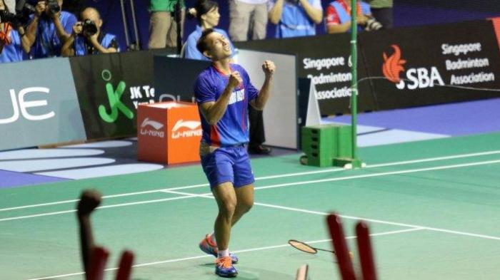 Sony Singkirkan Lin Dan di Semifinal