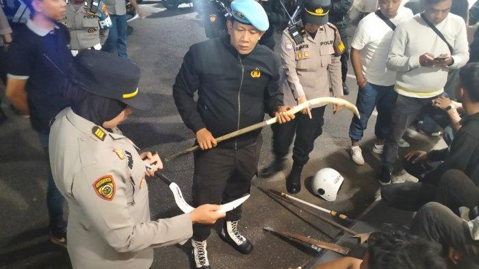 IDENTITAS 8 Remaja Ditangkap Polisi di Jeruju Pontianak, Hendak Tawuran dengan Senjata Tajam