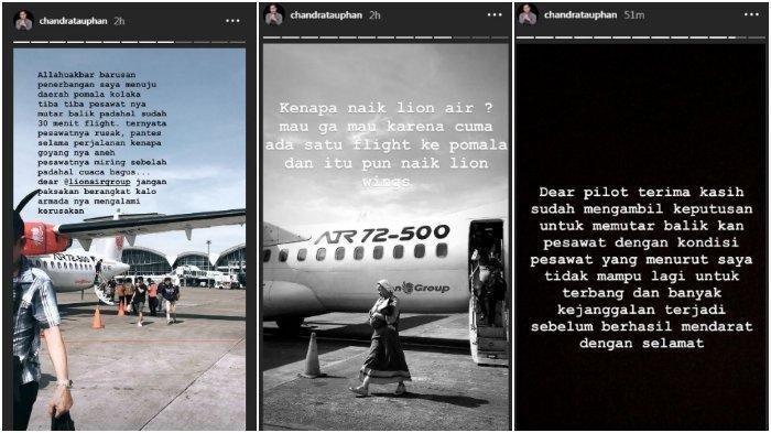Suami Nina Zatulini Ungkap Kronologi Pesawat Wings Air Putar Balik Setelah Flight 30 Menit