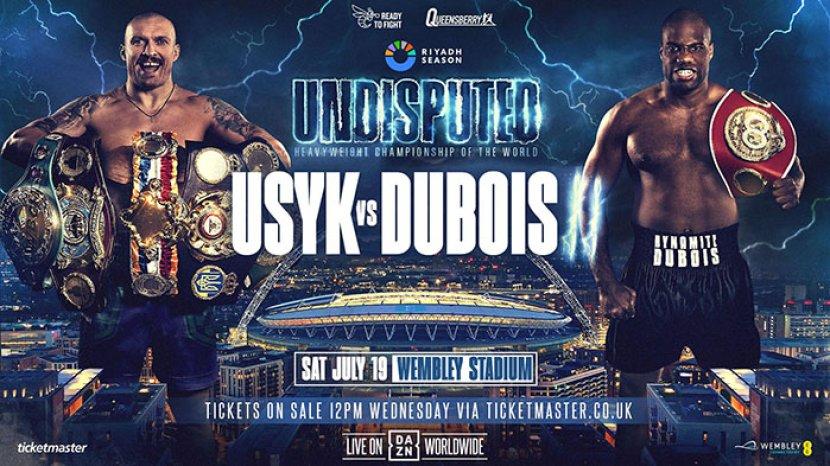 JADWAL Pertarungan Daniel Dubois vs Oleksandr Usyk Perebutan Gelar Tinju Juara Dunia Kelas Berat