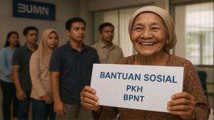 Ilustrasi-sejumlah-masyarakat-penerima-manfaat-mengantre-bansos-di-bank-Himbara.jpg