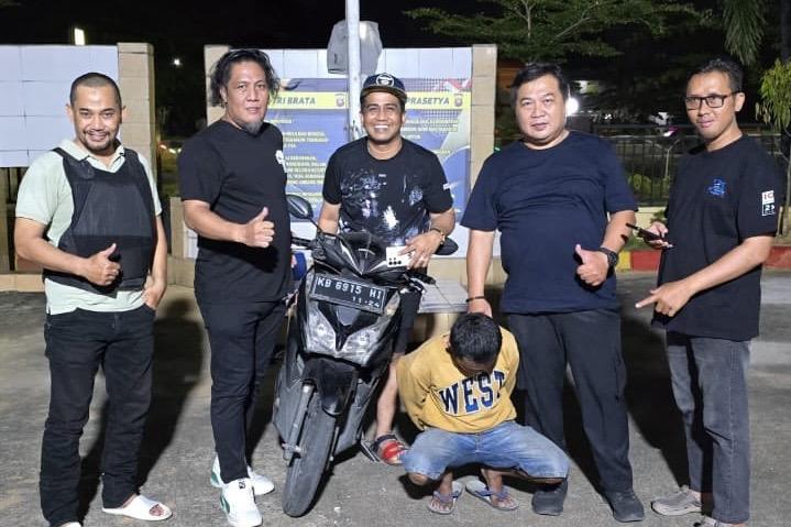 Kunci Sudah di Tangan Tapi Motornya Raib, Misteri Curanmor di Parkiran Pak Itam Akhirnya Terungkap! - Tribunpontianak.co.id