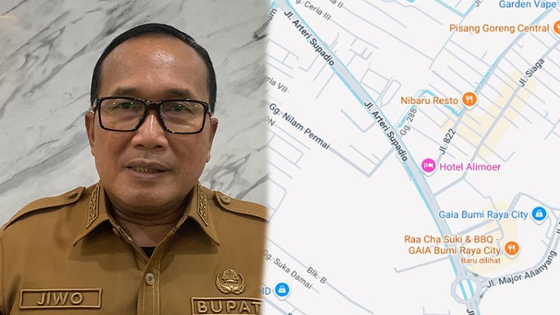 WAJAH Baru Pedesterian Bundaran Transmart Kubu Raya ke Simpang Mapolda Kalbar, Rampung November