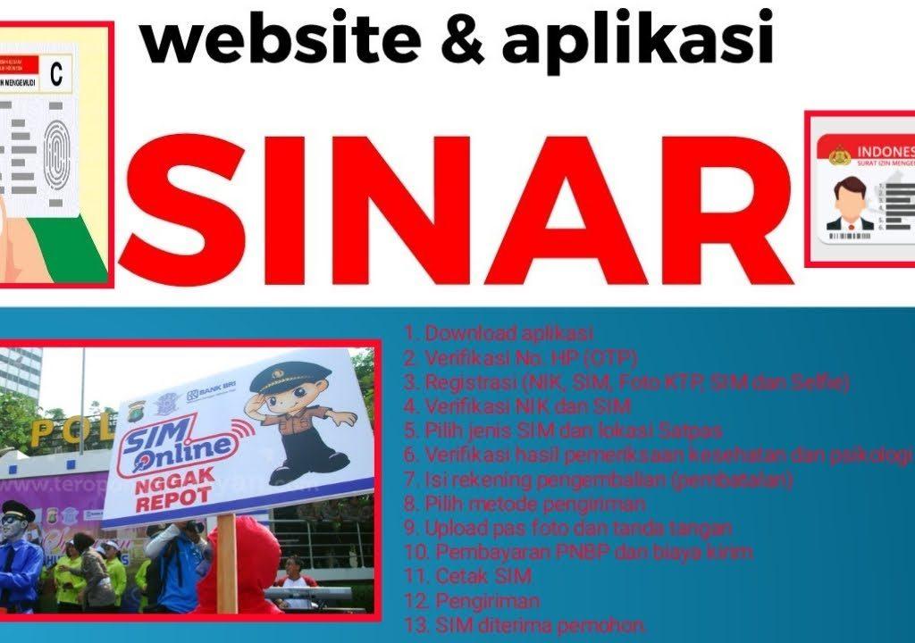 Perpanjangan SIM C dan A Tahun 2024 Hanya Download Aplikasi SINAR, Berapa Biayanya?