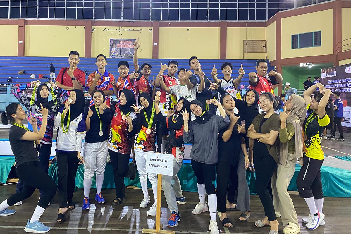 Atlet Anggar Kabupaten Kapuas Hulu Lolos Porprov Kalbar 2026