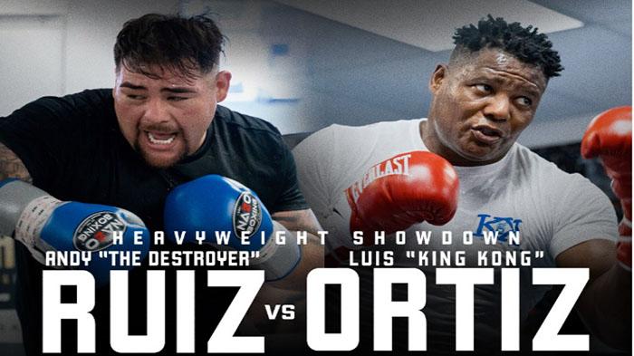 Jam Tayang Live Tinju Dunia Kelas Berat Andy Ruiz vs Luis Ortiz, Eliminator Sabuk WBC Tyson Fury