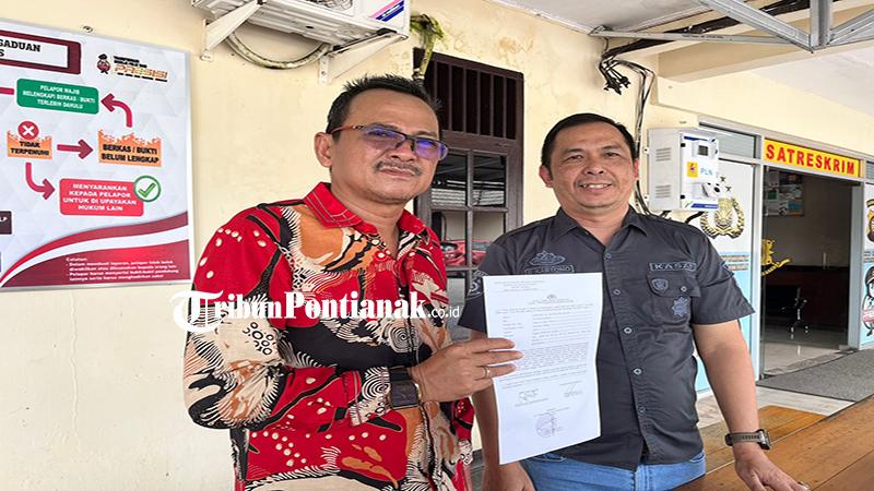 Anggota DPRD Sambas Ferdinan Syolihin Laporkan Akun Medsos Muat Konten Tak Senonoh Catut Dirinya