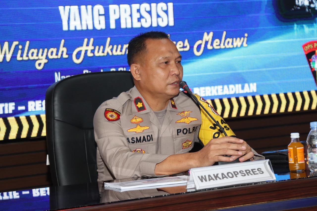Pimpin Latpraops Zebra Kapuas 2022, Berikut Pesan dan Arahan Wakapolres Melawi Kepada Personel