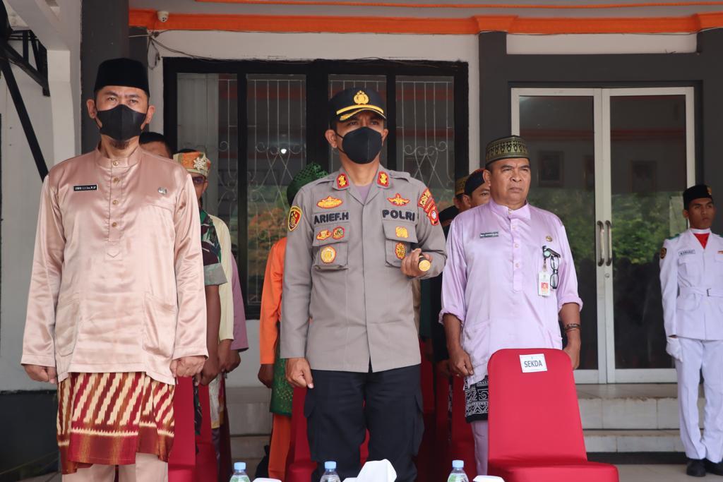 Kapolres Arief Hidayat Hadiri Upacara Peringatan Hari Sumpah Pemuda ke-94