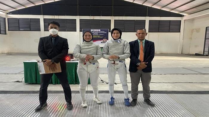 Hari Pertama Cabor Anggar Porprov Kalbar 2022, Tim Mempawah Sukses Bawa Pulang 2 Medali Emas