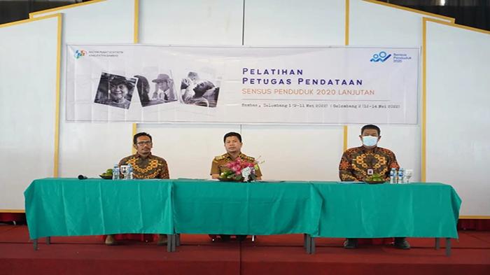 Bupati Sambas Buka Pelatihan Sensus Penduduk Lanjutan BPS Sambas