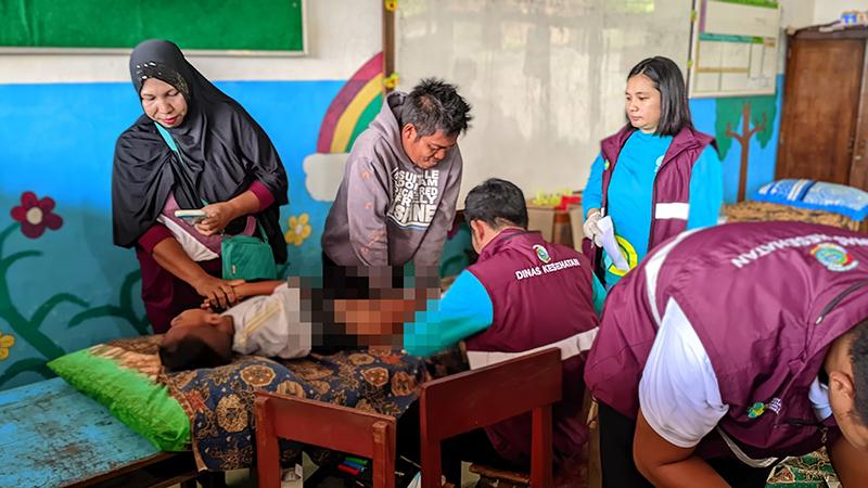 Baznas Mempawah Gandeng Diskes-PPKB Gelar Sunatan Massal Muallaf di Kecamatan Toho