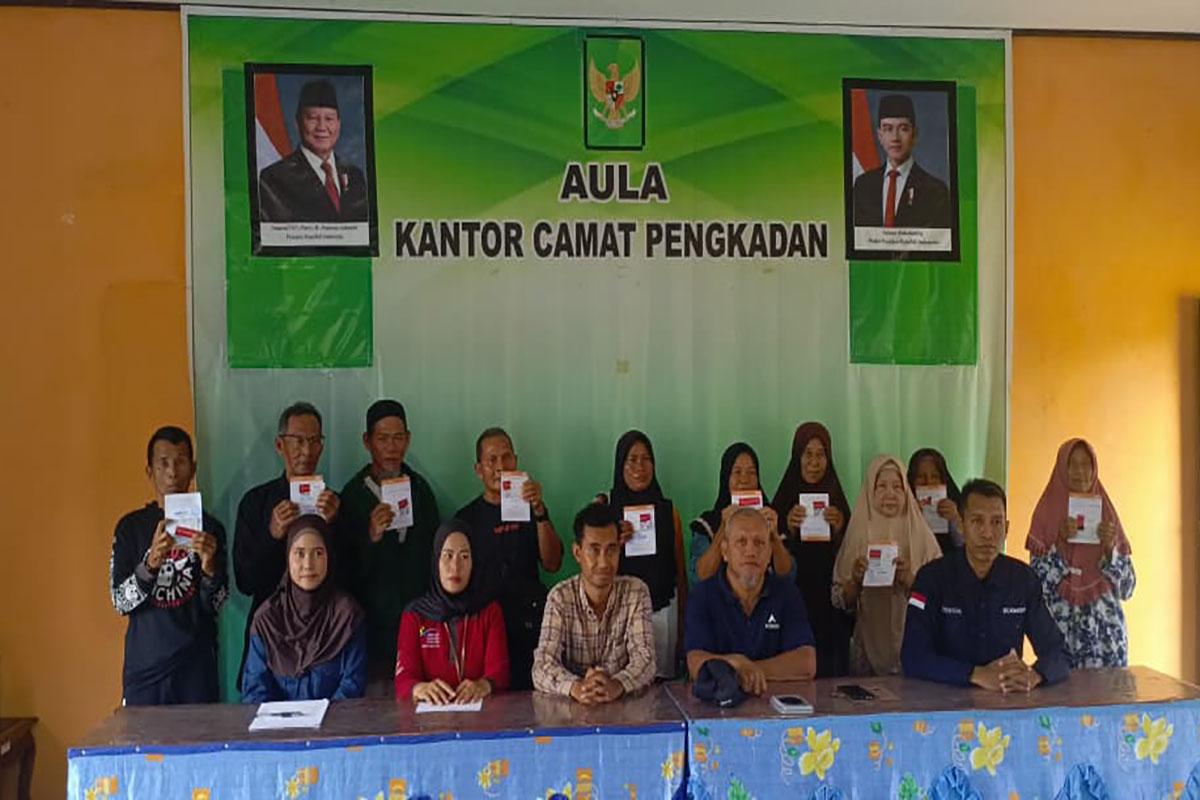 Warga Pengkadan Kapuas Hulu Terima Program BPNT dari Pemerintah Pusat 