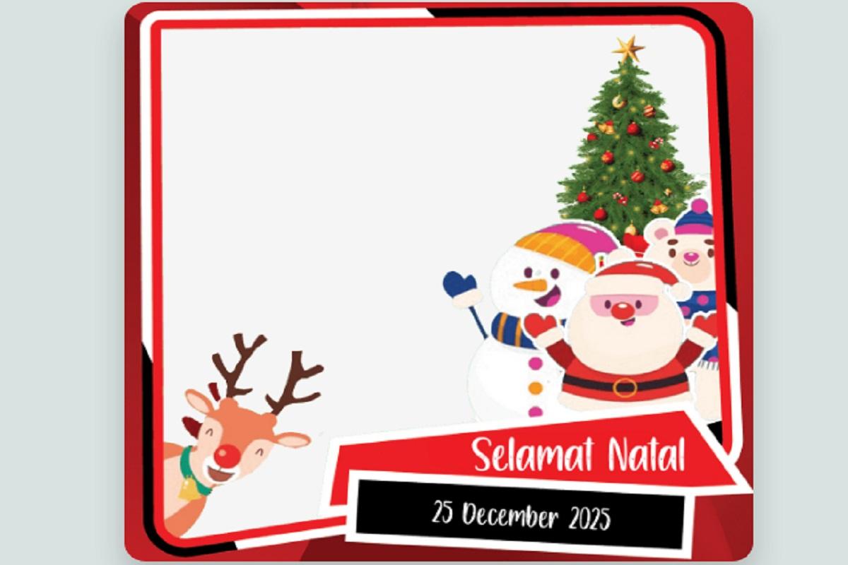 10 Link Download Twibbon Natal 2025 dan Tahun Baru 2026 Gratis Lengkap Cara Pasang di IG dan WA