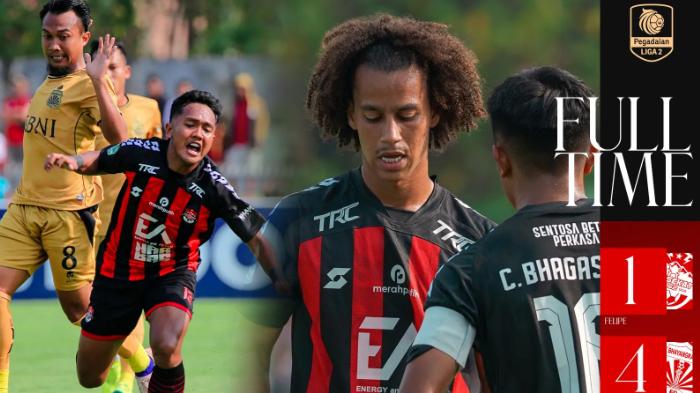 Hasil Akhir Liga 2 Persekat vs Bhayangkara FC, Gol Matias Mier Bawa The Guardian Pepet Posisi PSIM