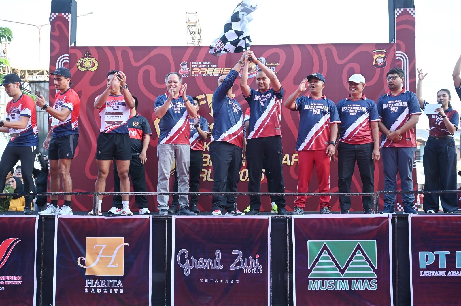 Ketapang Bhayangkara Run 2026 Sukses Digelar, Car Free Day Resmi Diluncurkan - Tribunpontianak.co.id