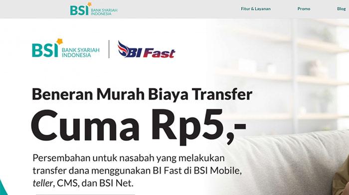 Biaya Transfer BI Fast Kini Rp 5 per Transaksi Hanya di BSI