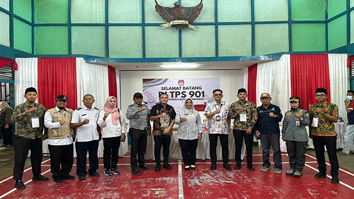 TPS Khusus Rutan Mempawah Laksanakan Pemungutan Suara, Karutan: Sebanyak 251 WBP Miliki Hak Suara