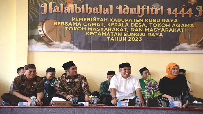 Bupati Kubu Raya: Halal Bihalal bersama Masyarakat Jadi Ajang Evaluasi dan Silaturahmi