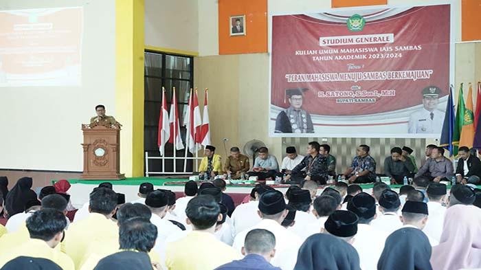Bupati Satono Apresiasi Kiprah IAIS Sambas Kembangkan Ilmu Pengetahuan Alquran