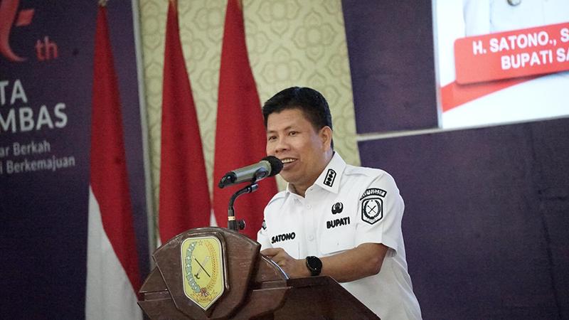 Bupati Sambas Satono Minta Genjot Program Sertifikasi Wakaf Rumah Ibadah dan Pemakaman