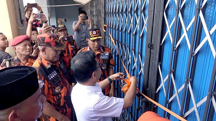 Bupati Satono Resmikan Sekretariat MPC Pemuda Pancasila