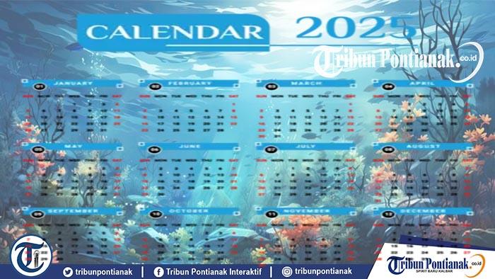 CATAT Jadwal Libur dan Cuti di Kalender 2025, Januari Bertabur Tanggal Merah