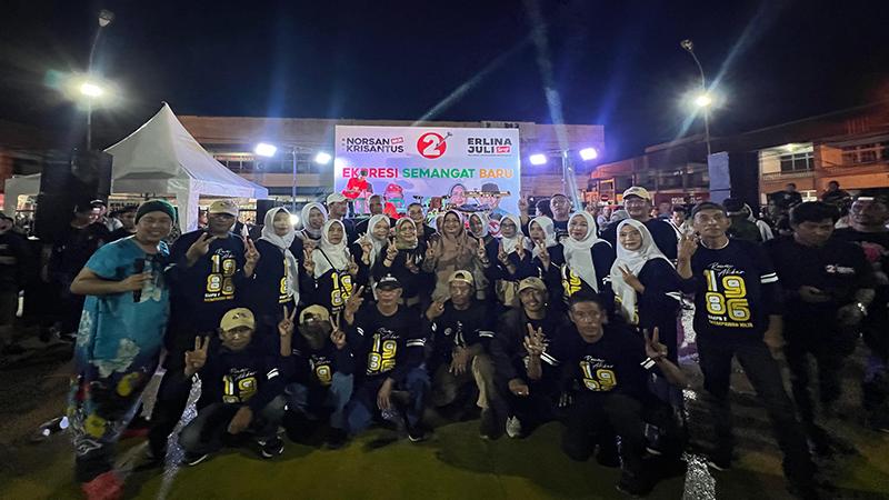 Silaturahmi dengan Teman Sekolah, Cagub Ria Norsan Dapat Dukungan Penuh Alumni SMPN 2 Mempawah