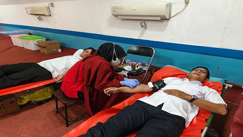 Kolaborasi RRI dan PMI, Donor Darah Wujudkan Aksi Kemanusiaan di Pontianak