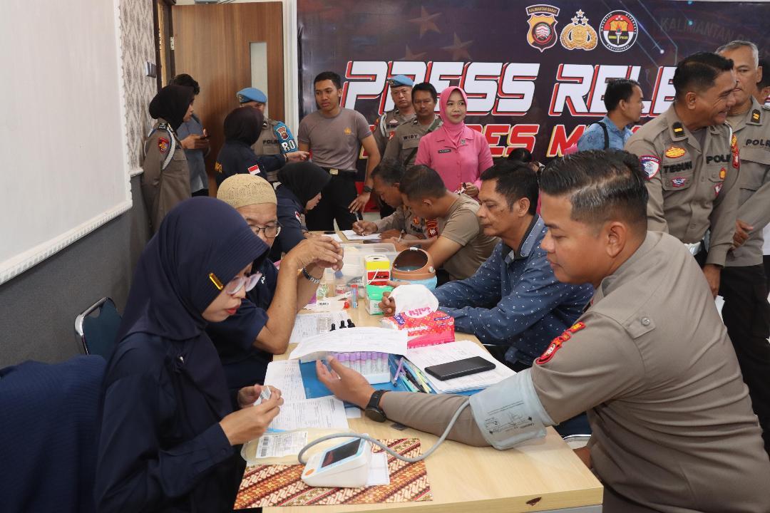 Polres Mempawah Gelar Donor Darah Sambut Hari Bhayangkara ke-79, Wujud Kepedulian Nyata untuk Sesama