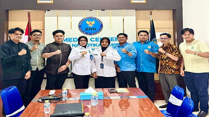 KNPI Pontianak Komitmen Bersinergi Bersama BNN Perangi Peredaran Gelap Narkoba