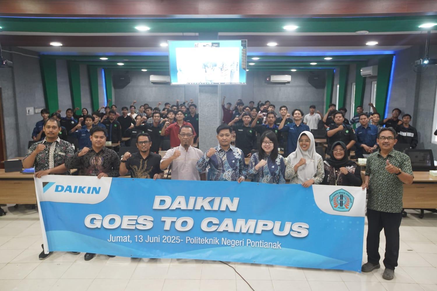 DAIKIN Goes To Campus Polnep, Perluas Wawasan Solusi Tata Udara dan Peluang Karir di Perusahaan