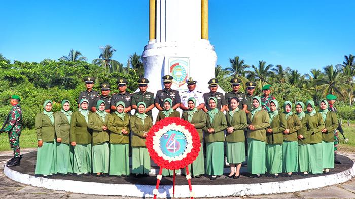 Rayakan HUT Ke-64 Kodam Xll/Tpr, Kodim Mempawah Gelar Ziarah di Makam Pahlawan Putra Bangsa