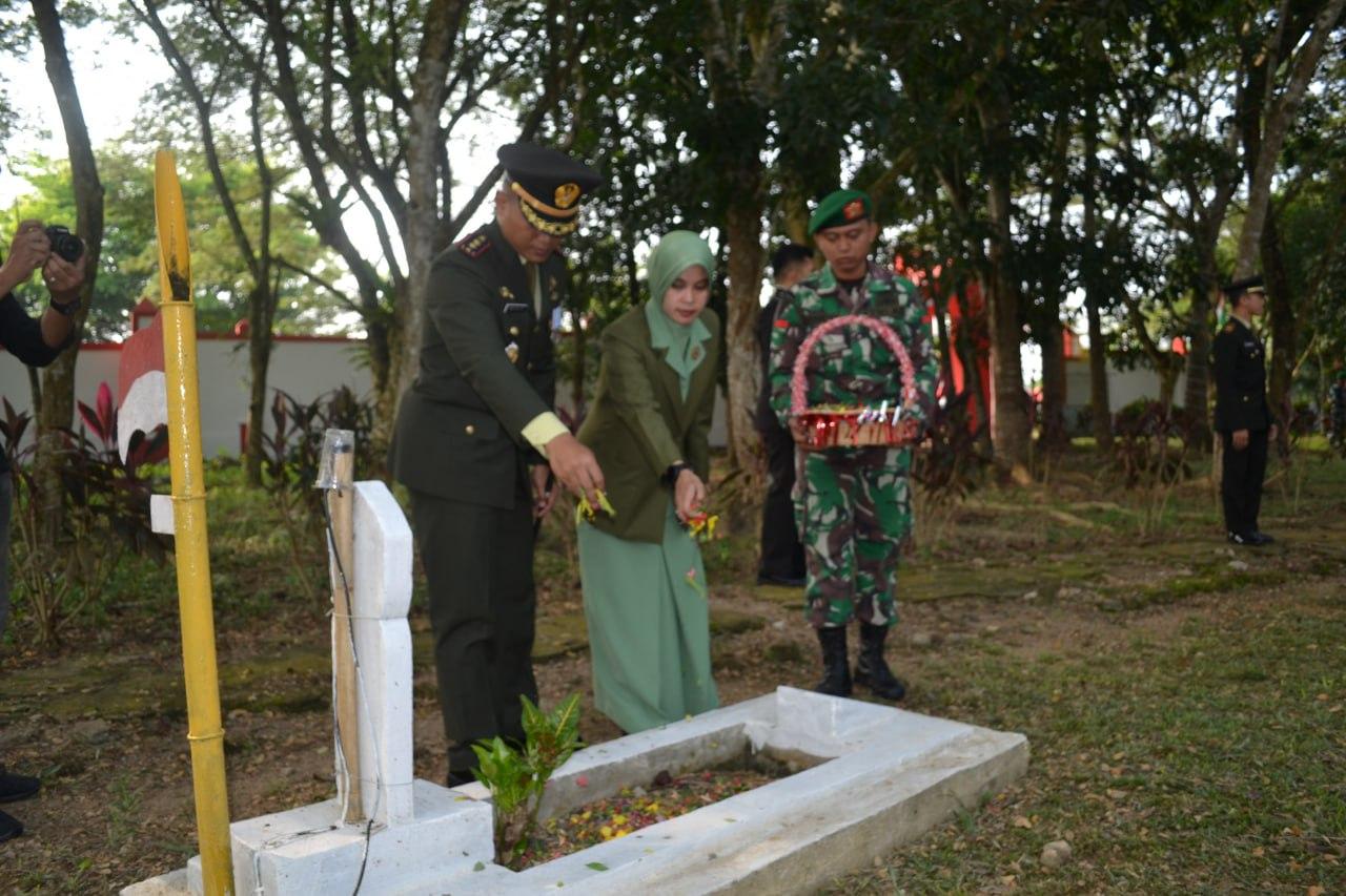 Momentum HUT ke-78 TNI, Dandim 1208/Sambas Ajak Prajurit Kenang Perjuangan Pahlawan