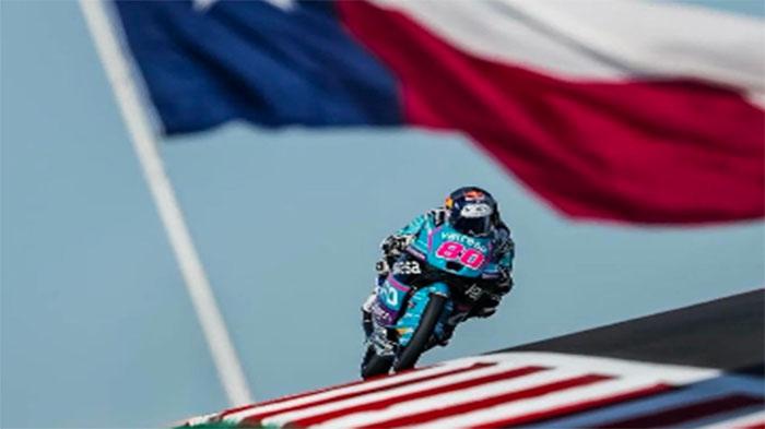 David Alonso Juara MotoGP Amerika 2024 Kelas Moto3, Ivan Ortola Salah Naik Motor di Sirkuit COTA