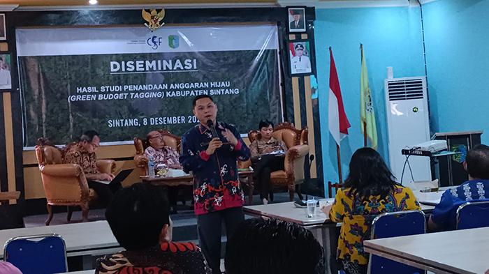 Tim Green Budget Paparkan Hasil Analisa APBD Sintang 2021-2022 yang Dukung Program Sintang Lestari