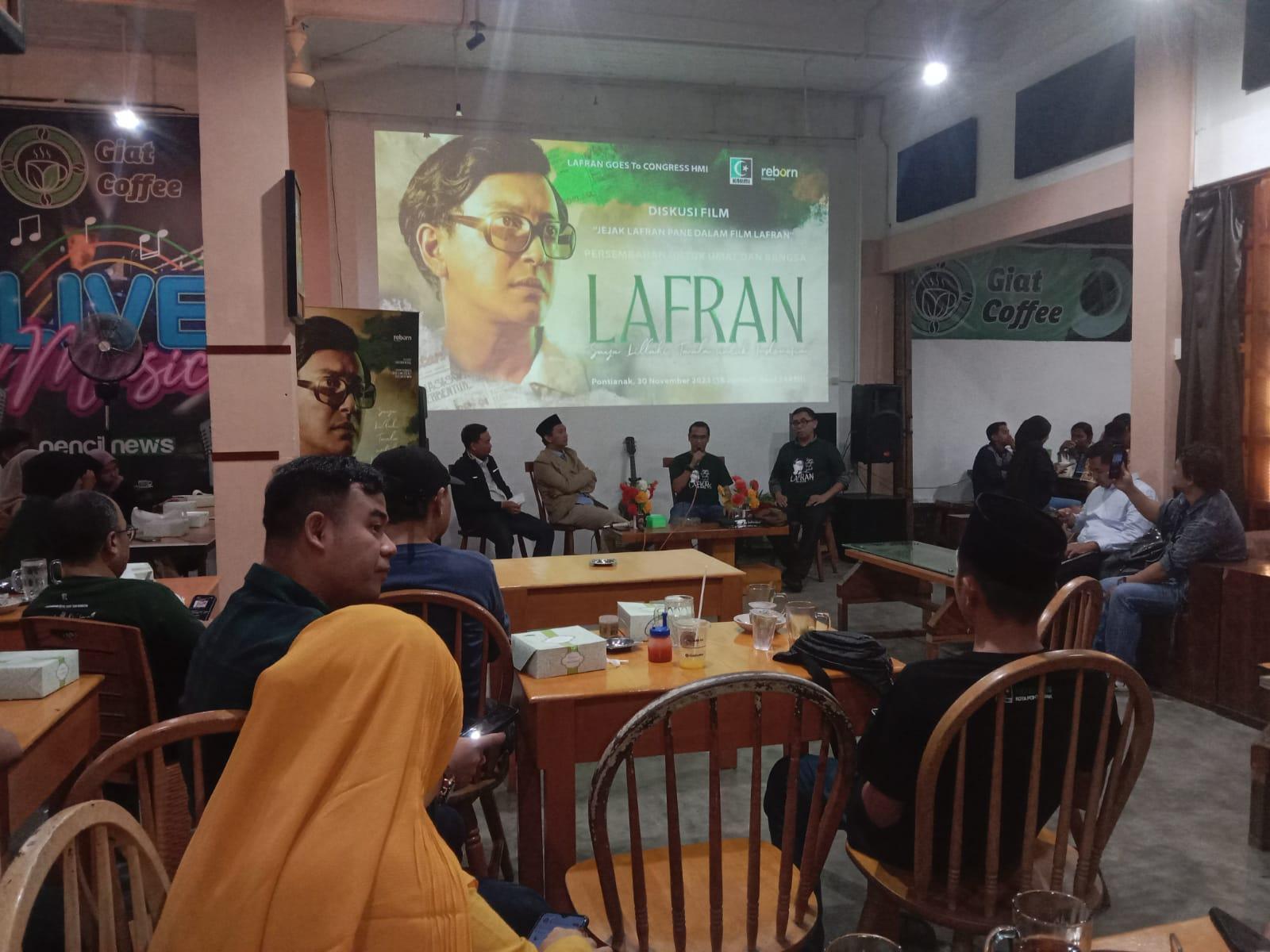 KAHMI Gelar Diskusi Film Jejak Lafran Fane, Harap Pengurus & Kader HMI Tauladani Sikap Pendiri HMI