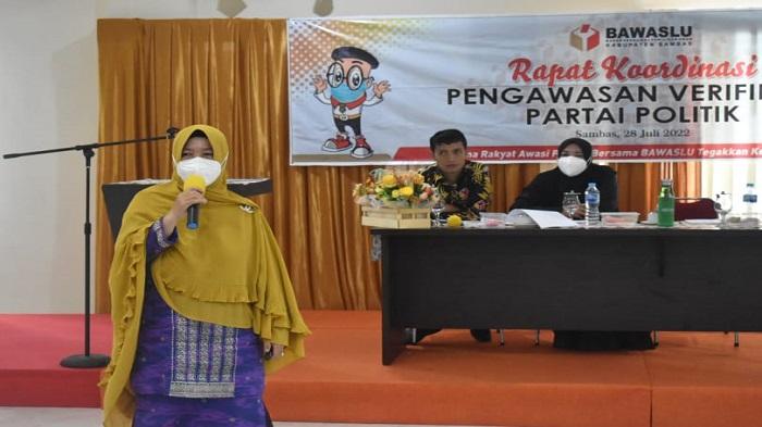KPU Sambas Bersiap Plenokan Rekapitulasi Hasil Verifikasi Faktual Syarat Dukungan Bacalon DPD