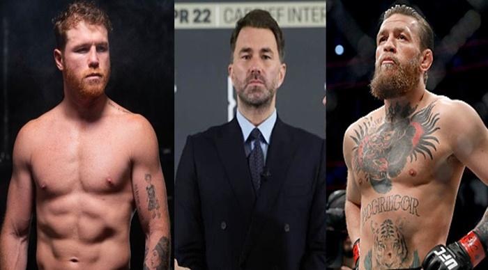 Ide Gila Eddie Hearn, Wujudkan Tinju Dunia Canelo vs Conor McGregor