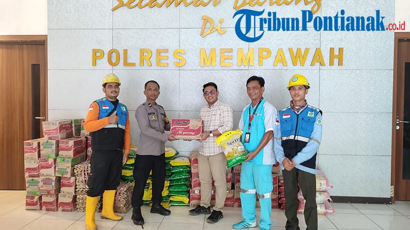 EUP dan Sigma Salurkan Bantuan Bagi Masyarakat Terdampak Banjir di Mempawah